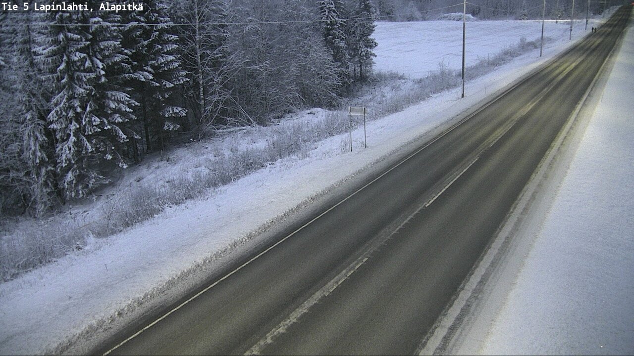 Kelikamerat Kuva Tie 5 Lapinlahti, Alapitkä, Lapinlahti, Pohjois-Savo