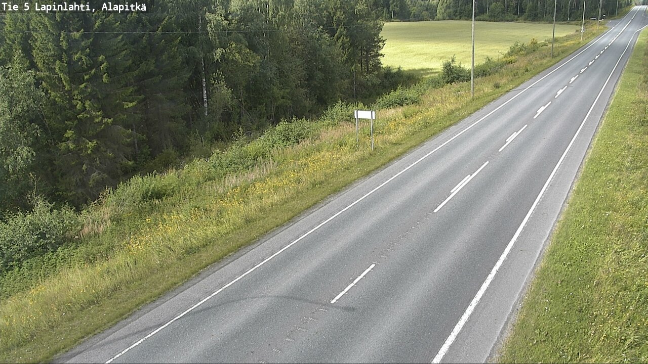 Kelikamerat Kuva Tie 5 Lapinlahti, Alapitkä, Lapinlahti, Pohjois-Savo