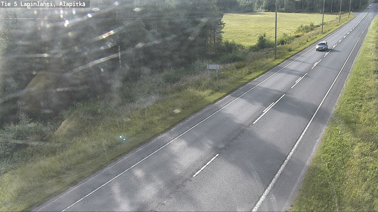 Kelikamerat Kuva Tie 5 Lapinlahti, Alapitkä, Lapinlahti, Pohjois-Savo