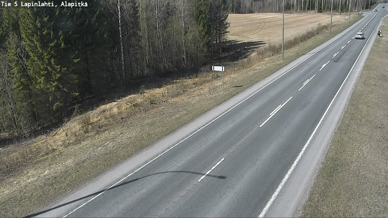 Kelikamerat Kuva Tie 5 Lapinlahti, Alapitkä, Lapinlahti, Pohjois-Savo