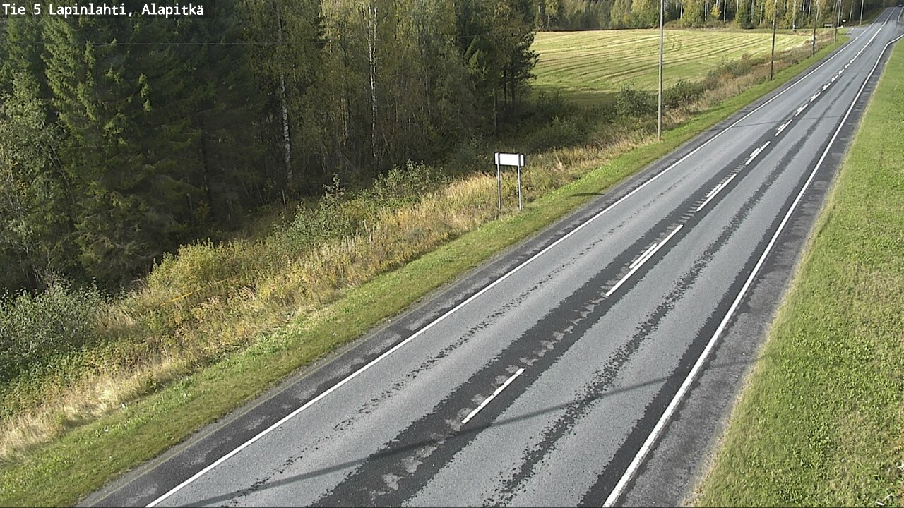 Kelikamerat Kuva Tie 5 Lapinlahti, Alapitkä, Lapinlahti, Pohjois-Savo