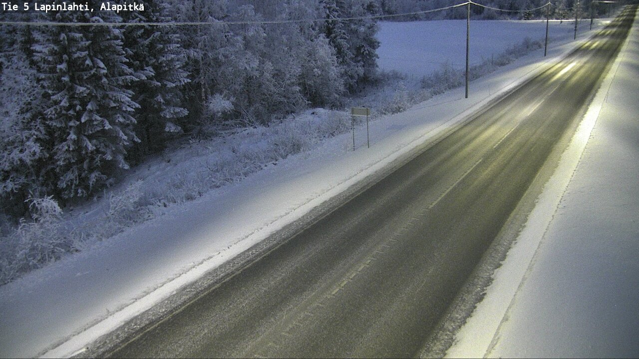 Kelikamerat Kuva Tie 5 Lapinlahti, Alapitkä, Lapinlahti, Pohjois-Savo