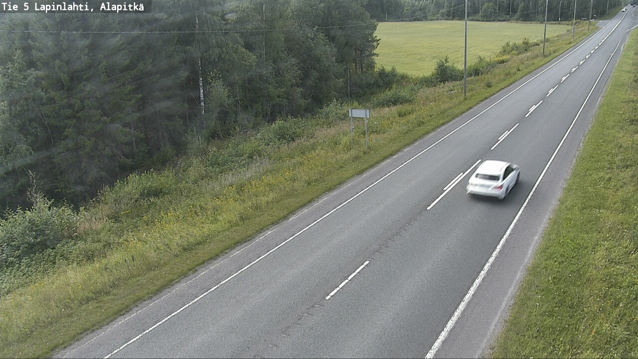 Kelikamerat Kuva Tie 5 Lapinlahti, Alapitkä, Lapinlahti, Pohjois-Savo