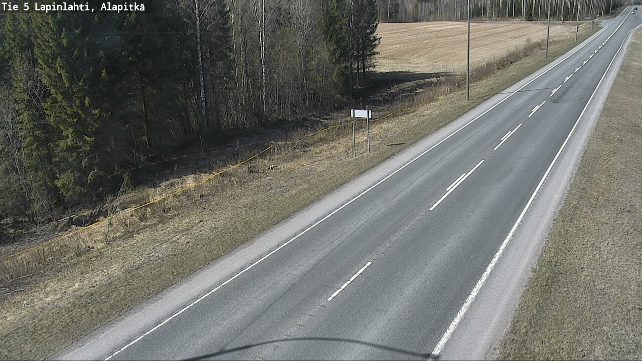 Kelikamerat Kuva Tie 5 Lapinlahti, Alapitkä, Lapinlahti, Pohjois-Savo