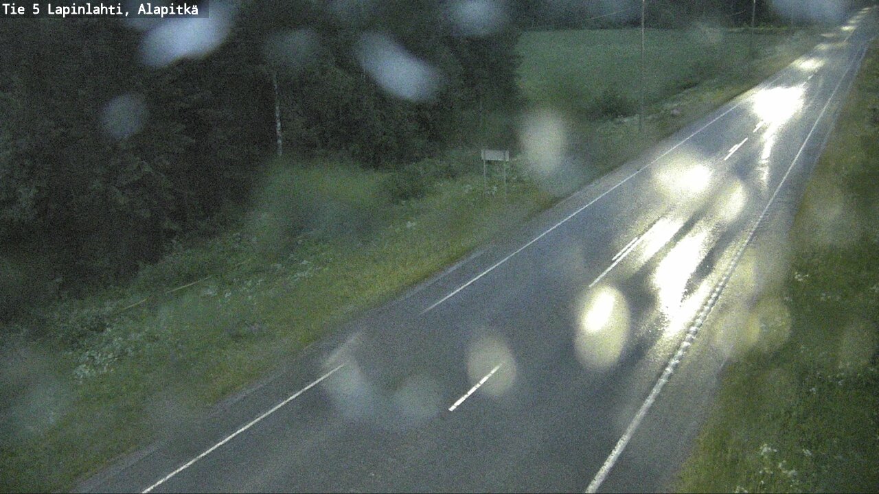 Weather Camera Image Road 5 Lapinlahti, Alapitkä, Lapinlahti, Pohjois-Savo