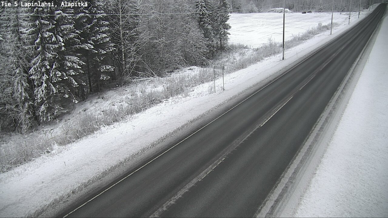 Kelikamerat Kuva Tie 5 Lapinlahti, Alapitkä, Lapinlahti, Pohjois-Savo