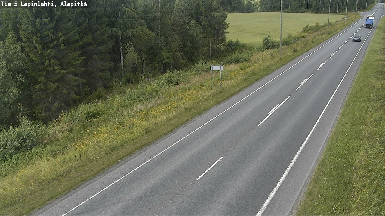 Kelikamerat Kuva Tie 5 Lapinlahti, Alapitkä, Lapinlahti, Pohjois-Savo