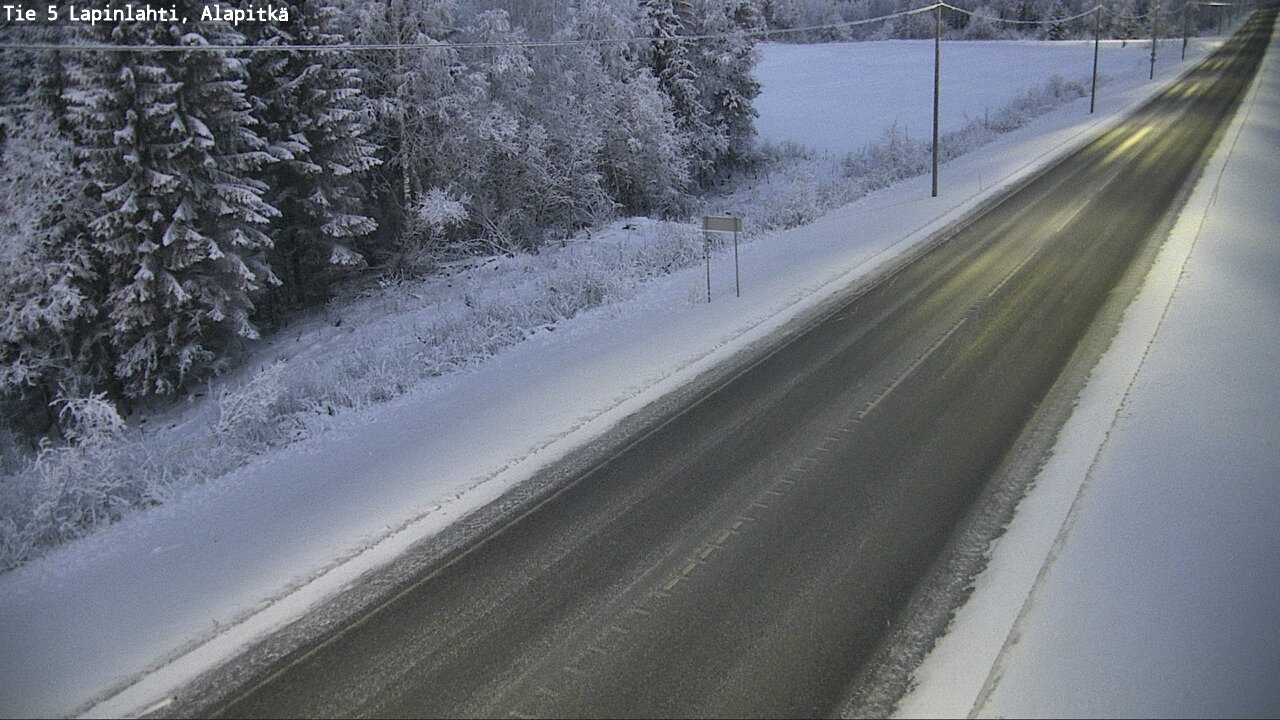 Kelikamerat Kuva Tie 5 Lapinlahti, Alapitkä, Lapinlahti, Pohjois-Savo