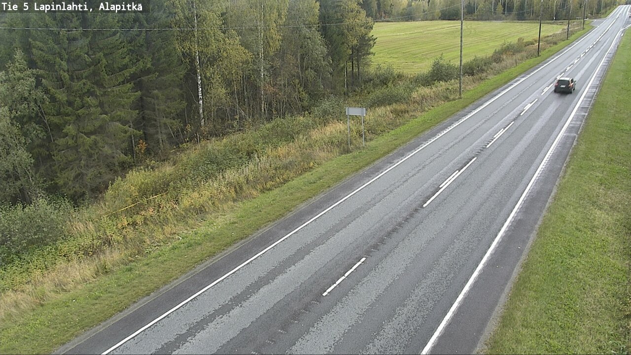 Kelikamerat Kuva Tie 5 Lapinlahti, Alapitkä, Lapinlahti, Pohjois-Savo