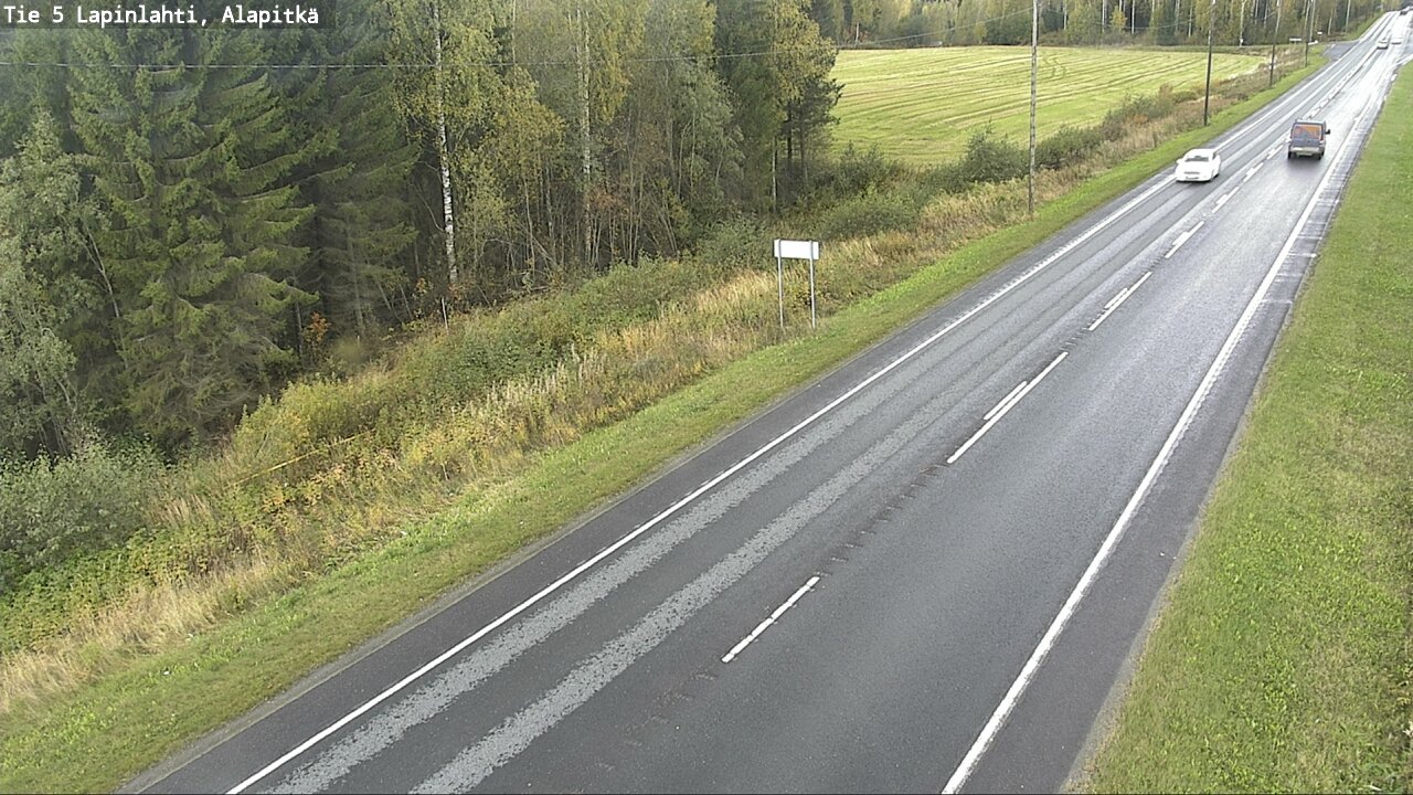 Kelikamerat Kuva Tie 5 Lapinlahti, Alapitkä, Lapinlahti, Pohjois-Savo