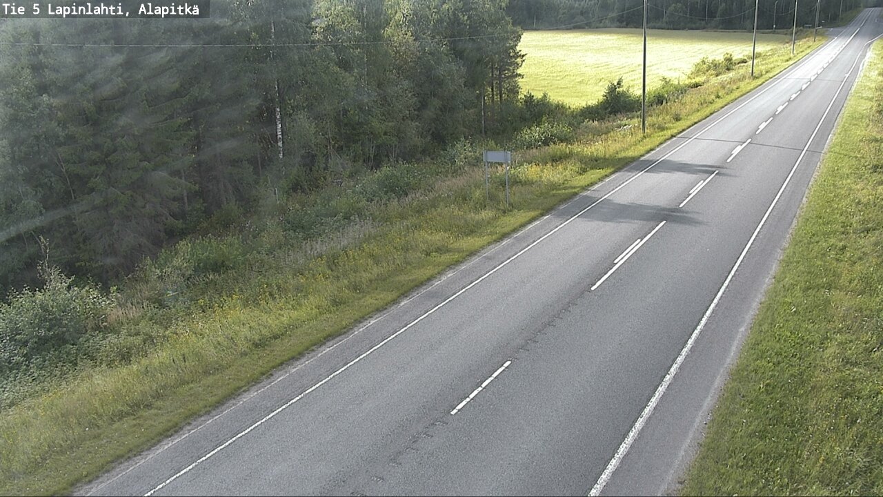 Kelikamerat Kuva Tie 5 Lapinlahti, Alapitkä, Lapinlahti, Pohjois-Savo