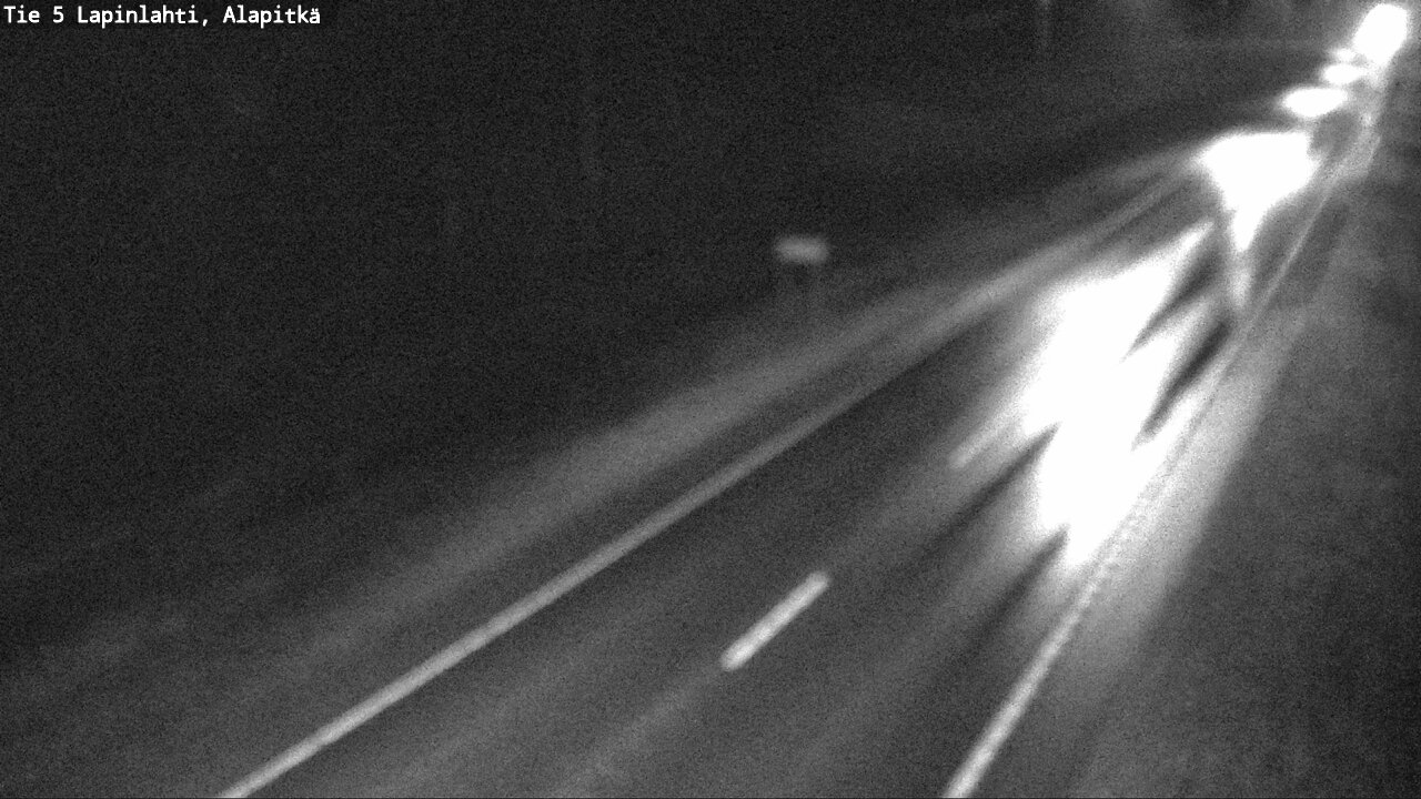 Weather Camera Image Road 5 Lapinlahti, Alapitkä, Lapinlahti, Pohjois-Savo
