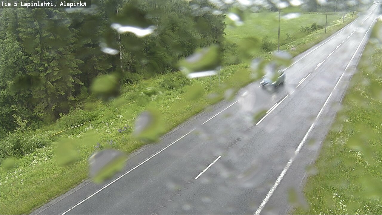 Weather Camera Image Väg 5 Lapinlax, Alapitkä, Lapinlahti, Pohjois-Savo
