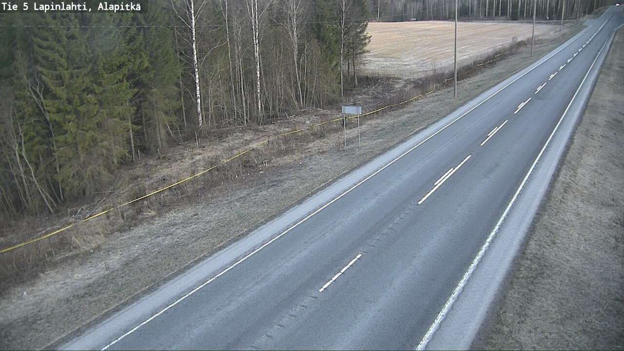 Kelikamerat Kuva Tie 5 Lapinlahti, Alapitkä, Lapinlahti, Pohjois-Savo