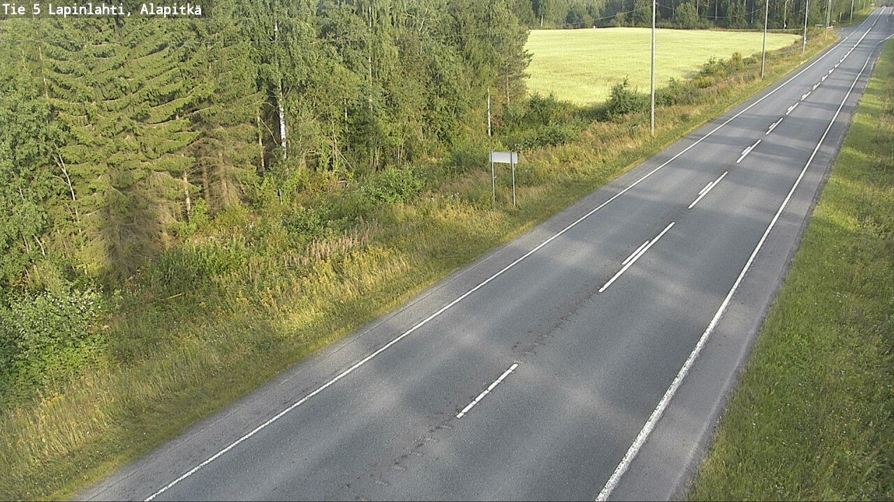 Kelikamerat Kuva Tie 5 Lapinlahti, Alapitkä, Lapinlahti, Pohjois-Savo