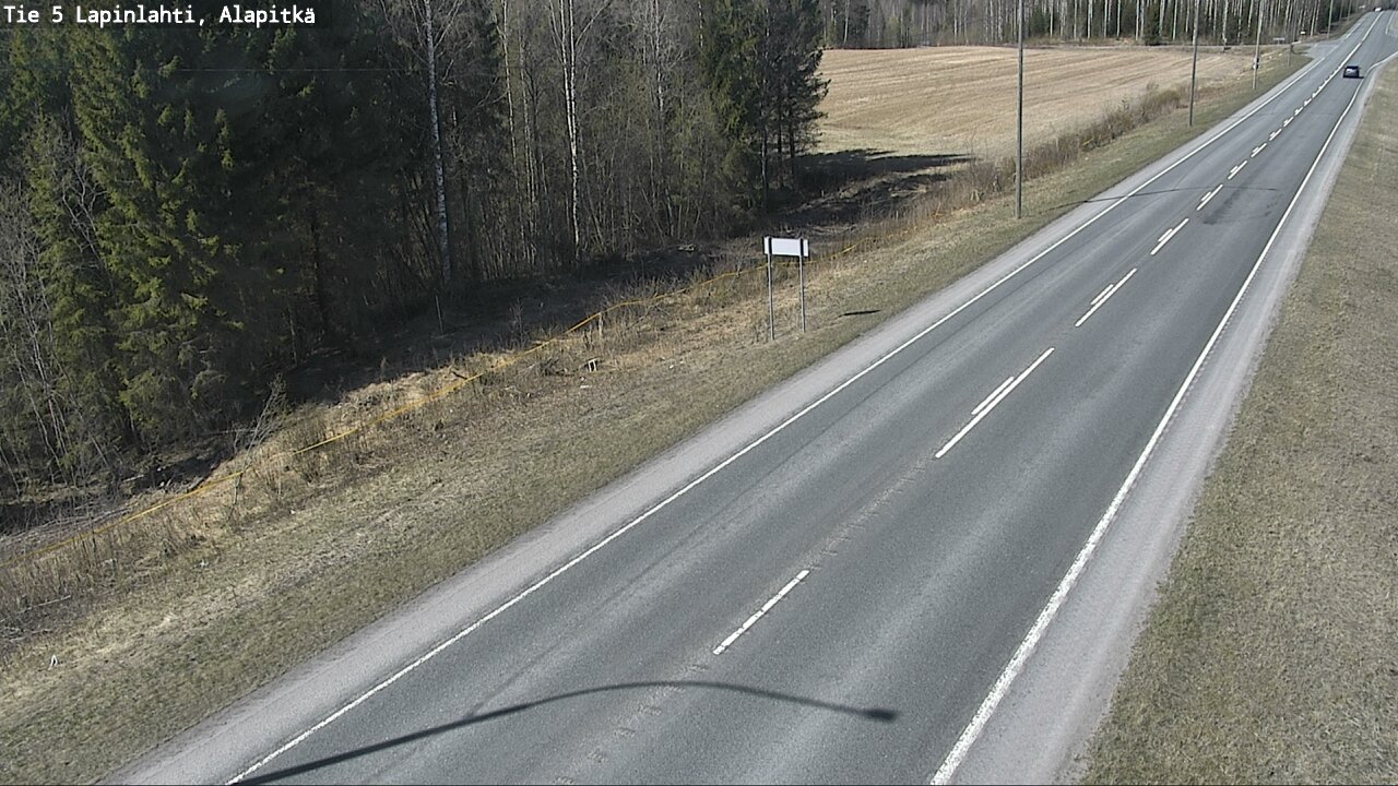 Kelikamerat Kuva Tie 5 Lapinlahti, Alapitkä, Lapinlahti, Pohjois-Savo