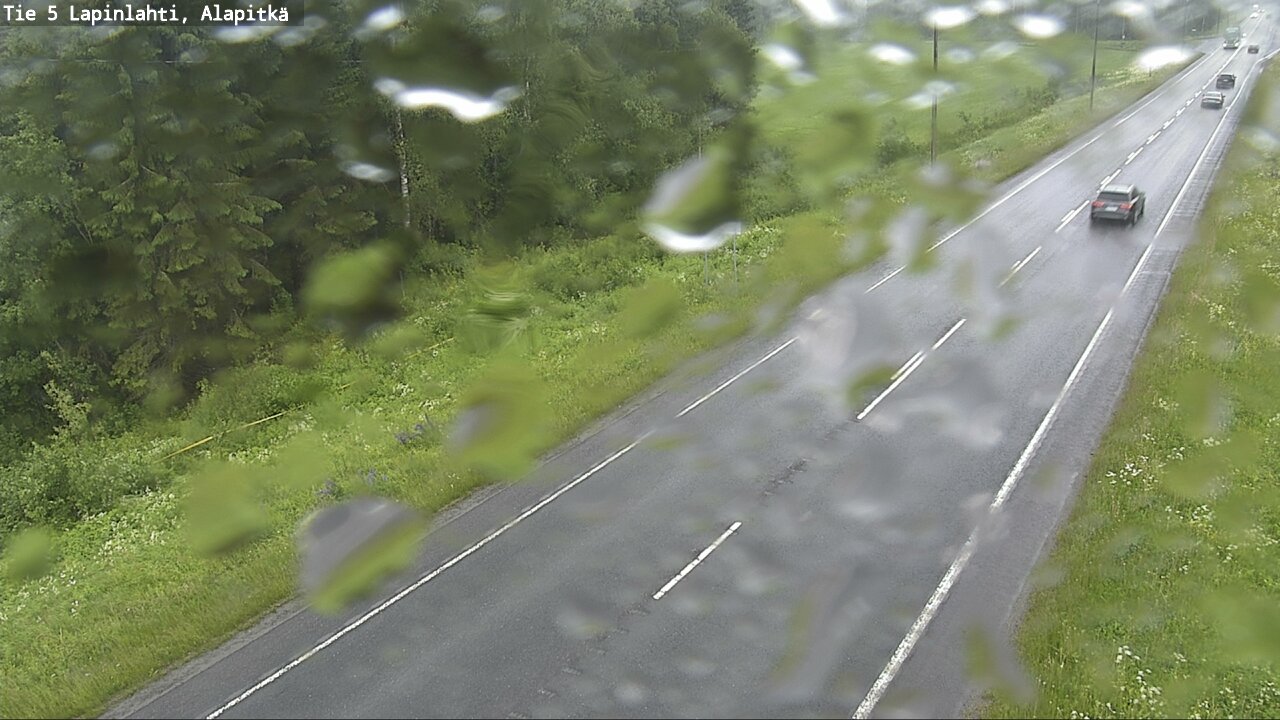 Weather Camera Image Väg 5 Lapinlax, Alapitkä, Lapinlahti, Pohjois-Savo