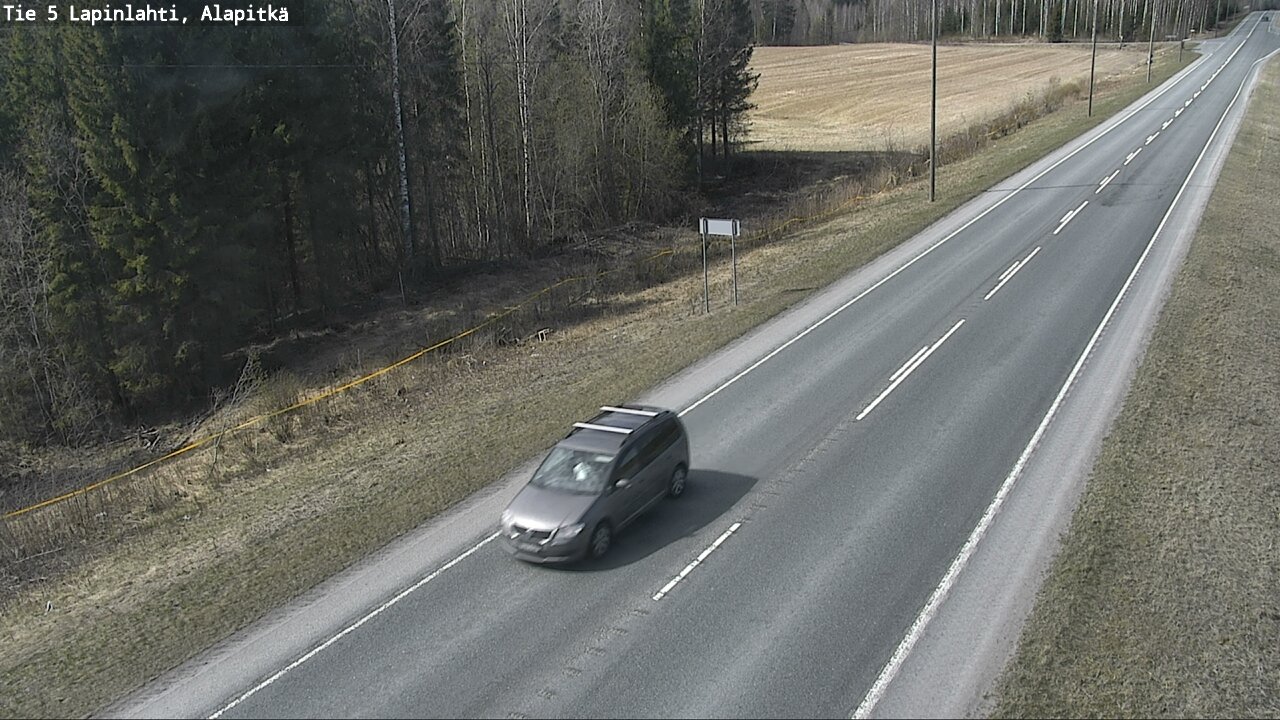 Kelikamerat Kuva Tie 5 Lapinlahti, Alapitkä, Lapinlahti, Pohjois-Savo