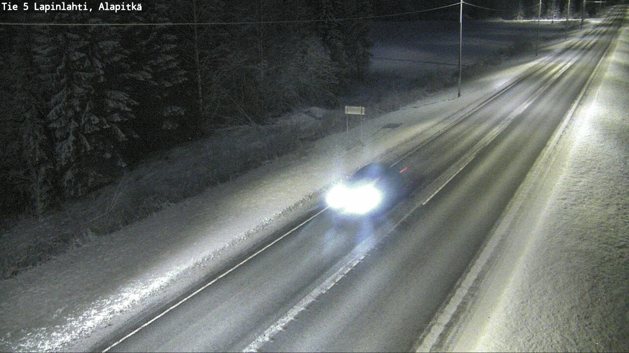 Kelikamerat Kuva Tie 5 Lapinlahti, Alapitkä, Lapinlahti, Pohjois-Savo