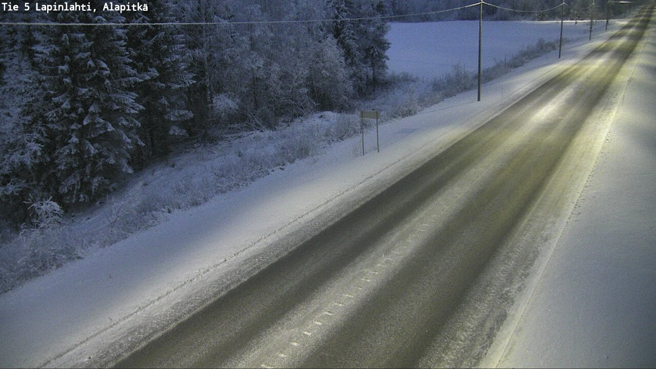 Kelikamerat Kuva Tie 5 Lapinlahti, Alapitkä, Lapinlahti, Pohjois-Savo