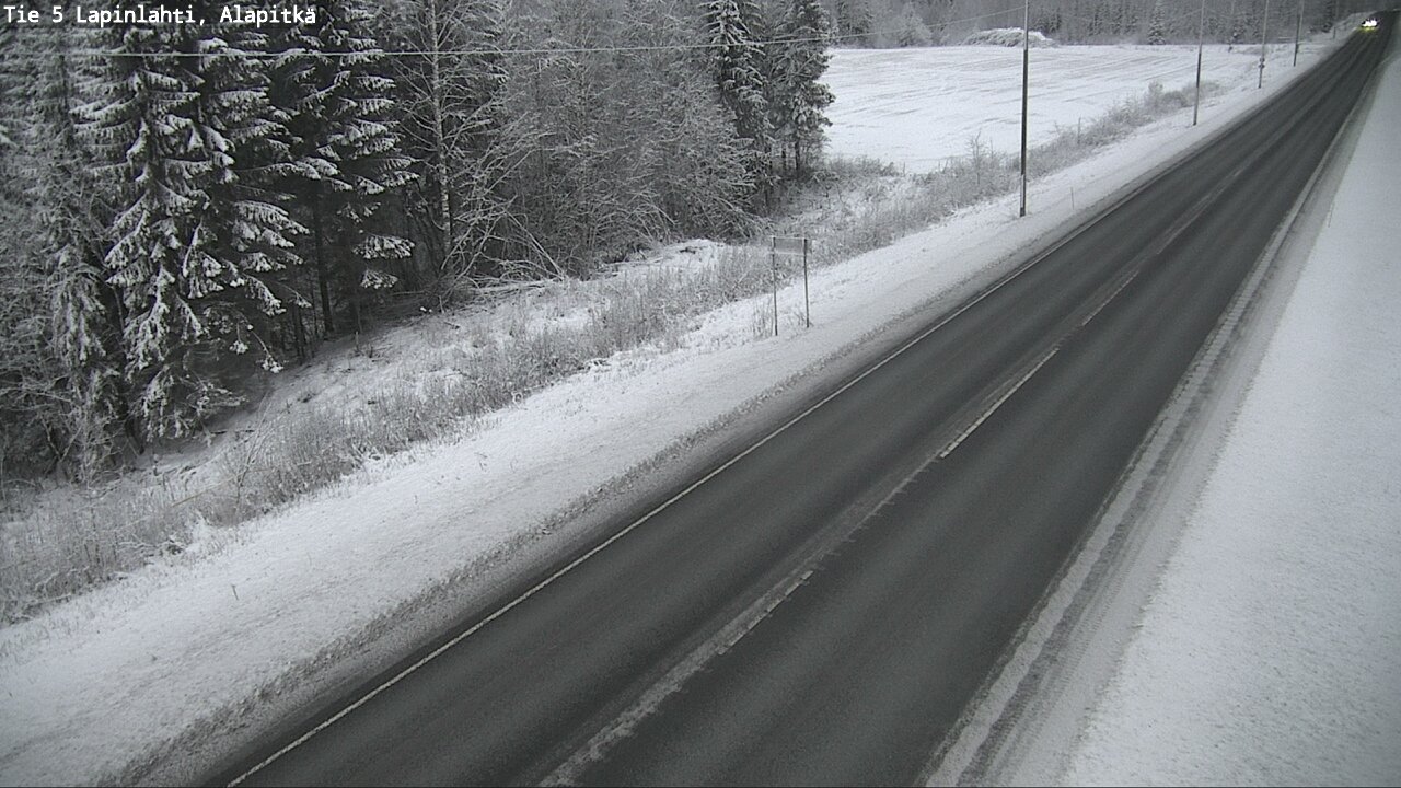 Kelikamerat Kuva Tie 5 Lapinlahti, Alapitkä, Lapinlahti, Pohjois-Savo