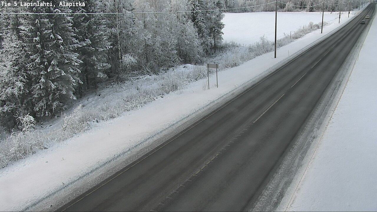 Kelikamerat Kuva Tie 5 Lapinlahti, Alapitkä, Lapinlahti, Pohjois-Savo