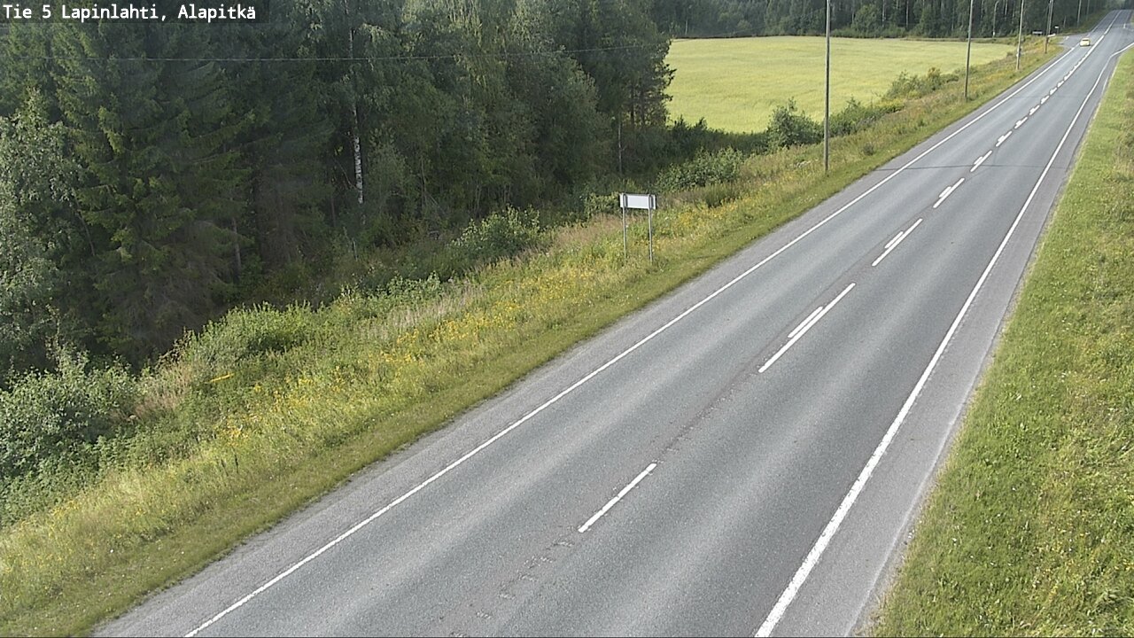 Kelikamerat Kuva Tie 5 Lapinlahti, Alapitkä, Lapinlahti, Pohjois-Savo