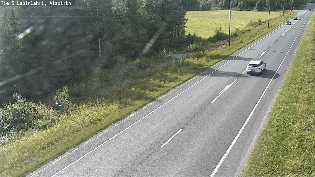 Kelikamerat Kuva Tie 5 Lapinlahti, Alapitkä, Lapinlahti, Pohjois-Savo