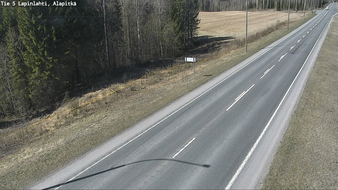 Kelikamerat Kuva Tie 5 Lapinlahti, Alapitkä, Lapinlahti, Pohjois-Savo