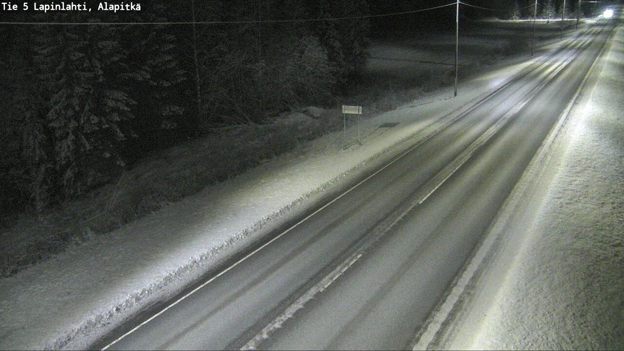 Kelikamerat Kuva Tie 5 Lapinlahti, Alapitkä, Lapinlahti, Pohjois-Savo