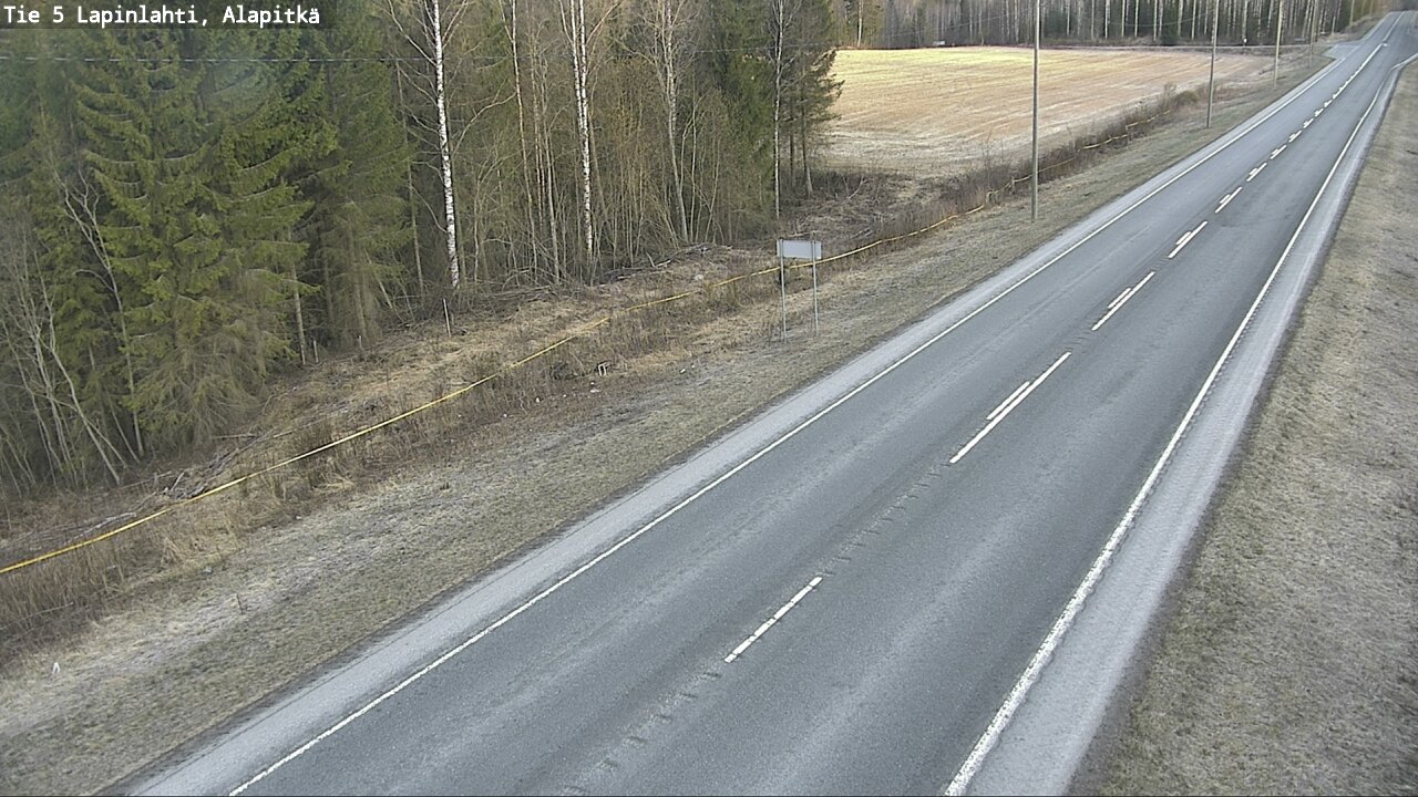 Kelikamerat Kuva Tie 5 Lapinlahti, Alapitkä, Lapinlahti, Pohjois-Savo