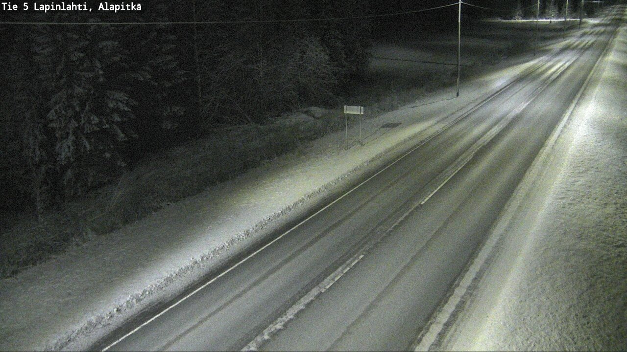 Kelikamerat Kuva Tie 5 Lapinlahti, Alapitkä, Lapinlahti, Pohjois-Savo