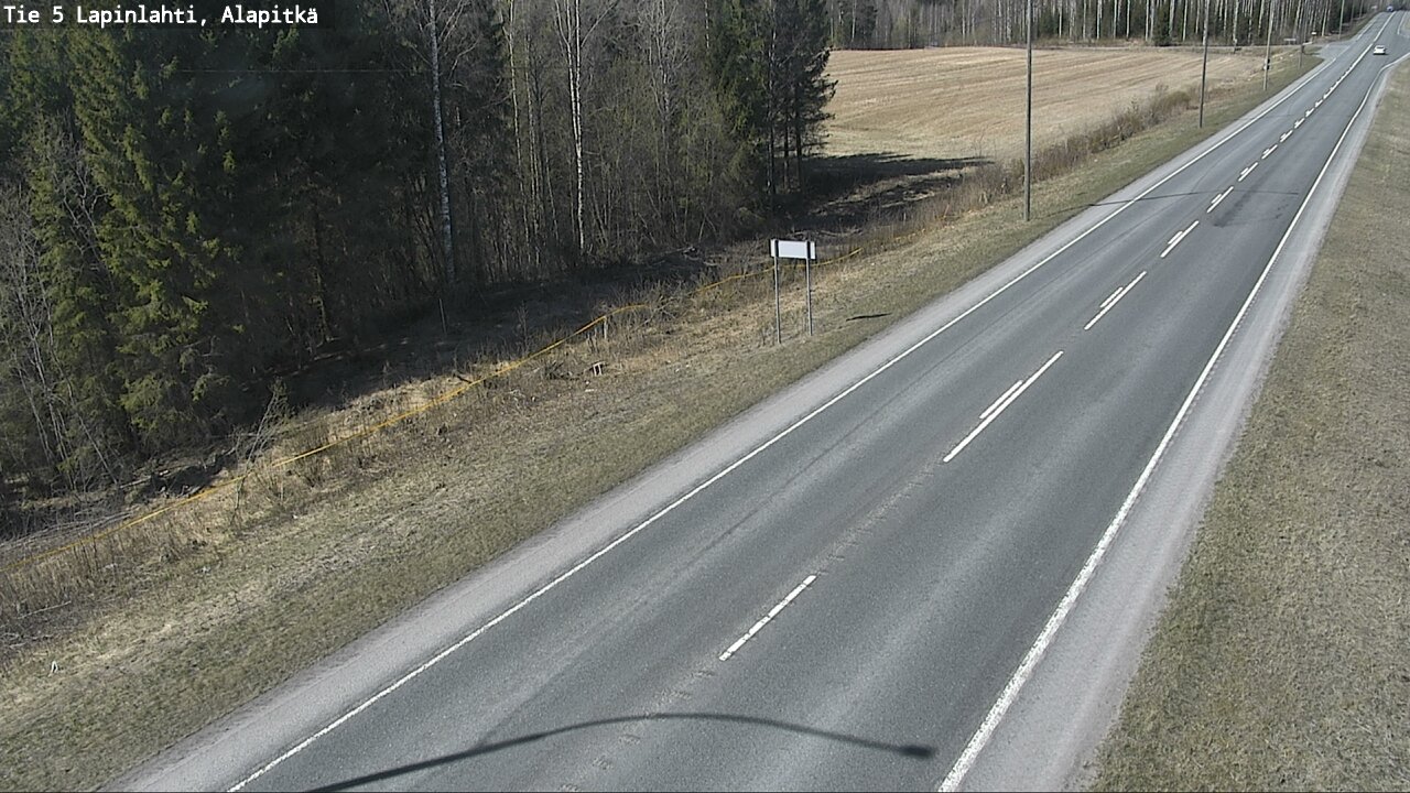 Kelikamerat Kuva Tie 5 Lapinlahti, Alapitkä, Lapinlahti, Pohjois-Savo