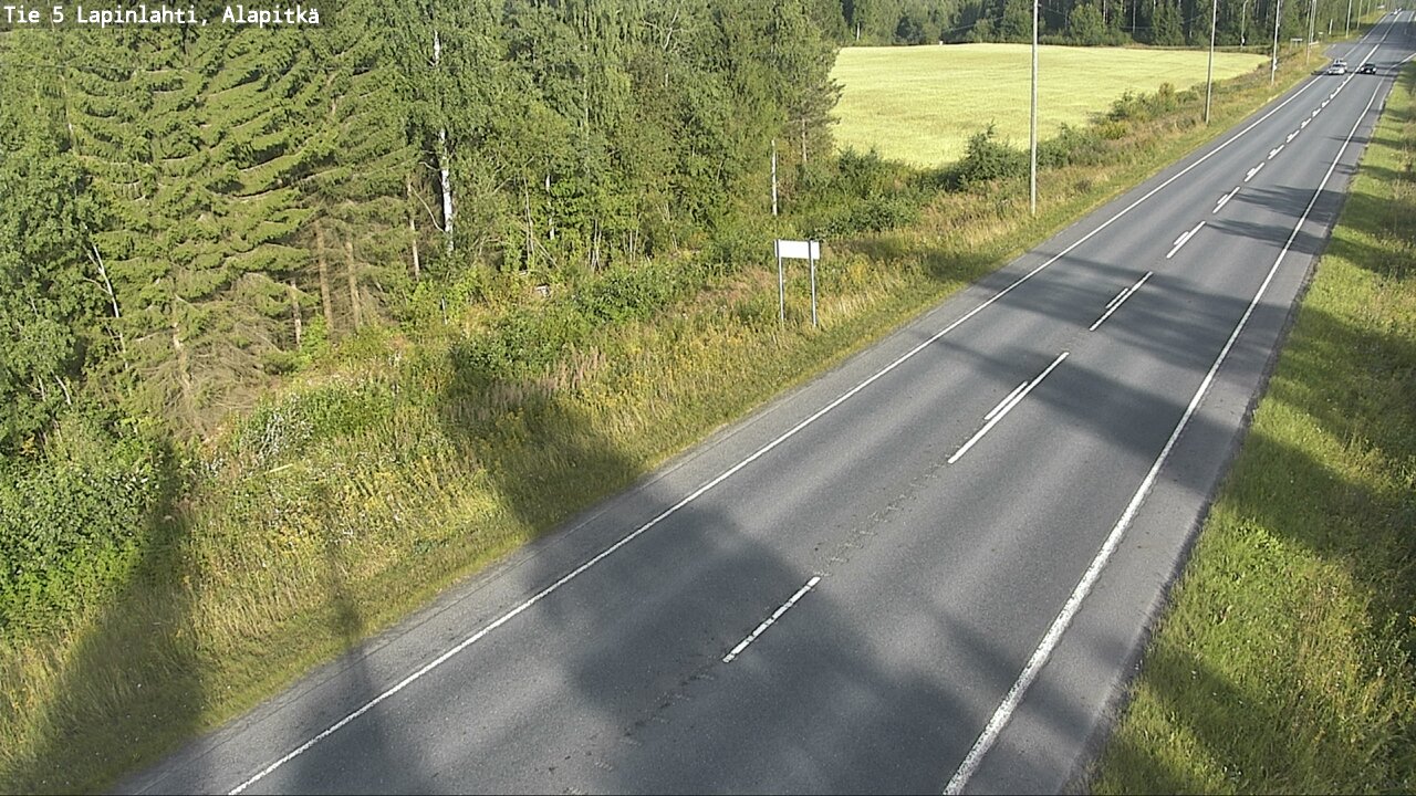 Kelikamerat Kuva Tie 5 Lapinlahti, Alapitkä, Lapinlahti, Pohjois-Savo