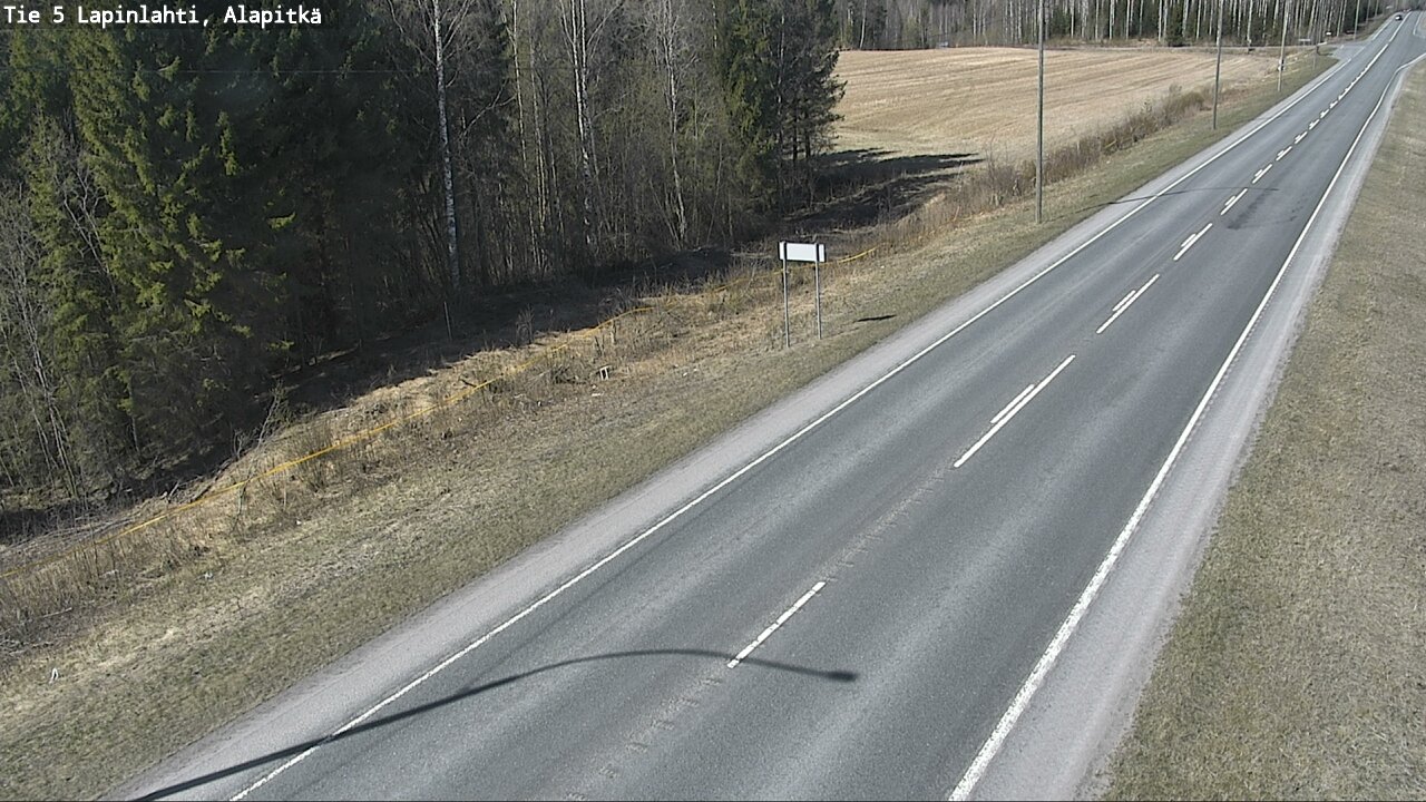 Kelikamerat Kuva Tie 5 Lapinlahti, Alapitkä, Lapinlahti, Pohjois-Savo