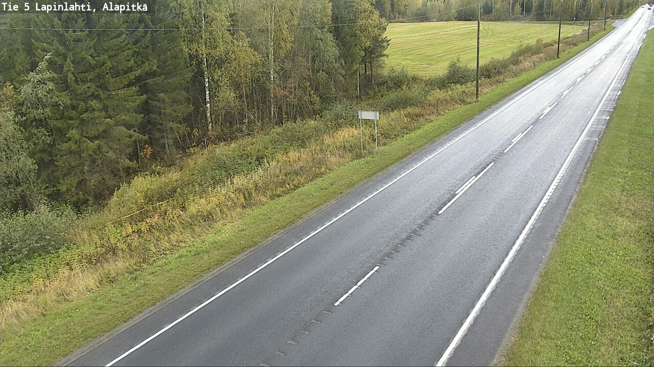 Kelikamerat Kuva Tie 5 Lapinlahti, Alapitkä, Lapinlahti, Pohjois-Savo