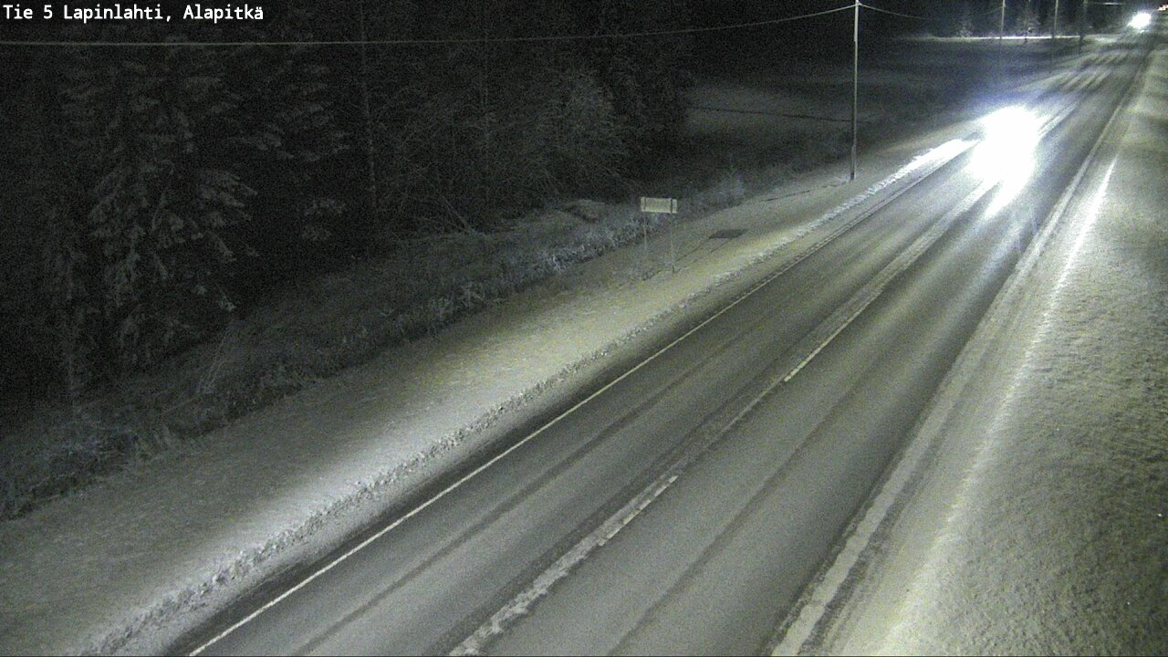 Kelikamerat Kuva Tie 5 Lapinlahti, Alapitkä, Lapinlahti, Pohjois-Savo