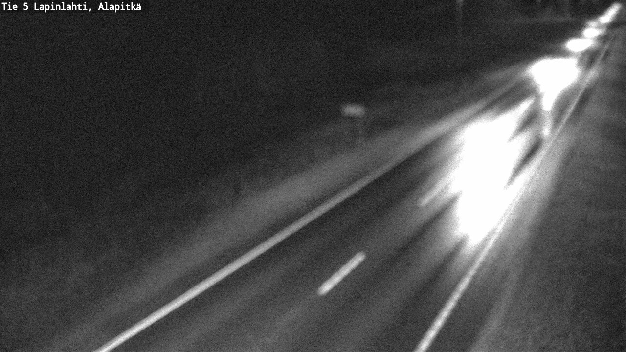 Weather Camera Image Väg 5 Lapinlax, Alapitkä, Lapinlahti, Pohjois-Savo