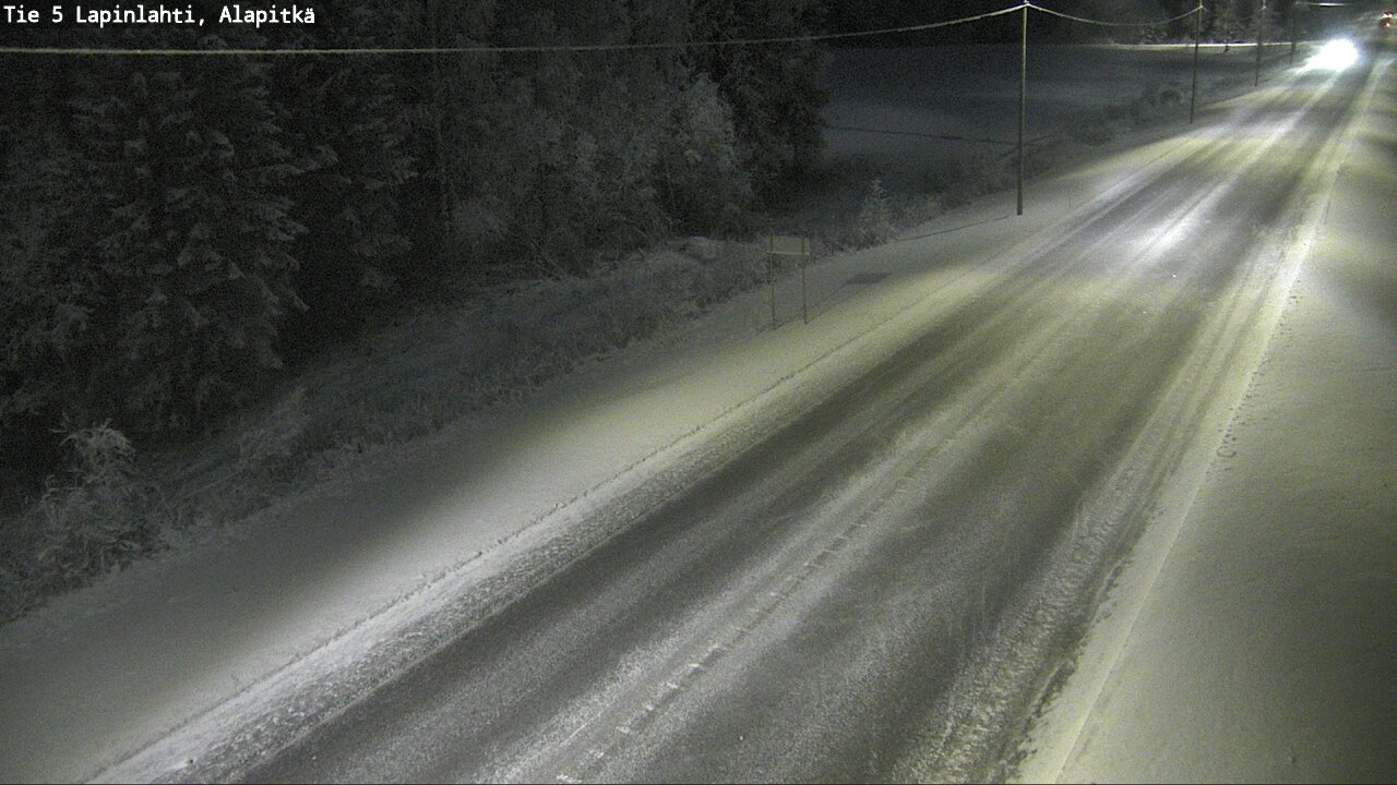 Kelikamerat Kuva Tie 5 Lapinlahti, Alapitkä, Lapinlahti, Pohjois-Savo