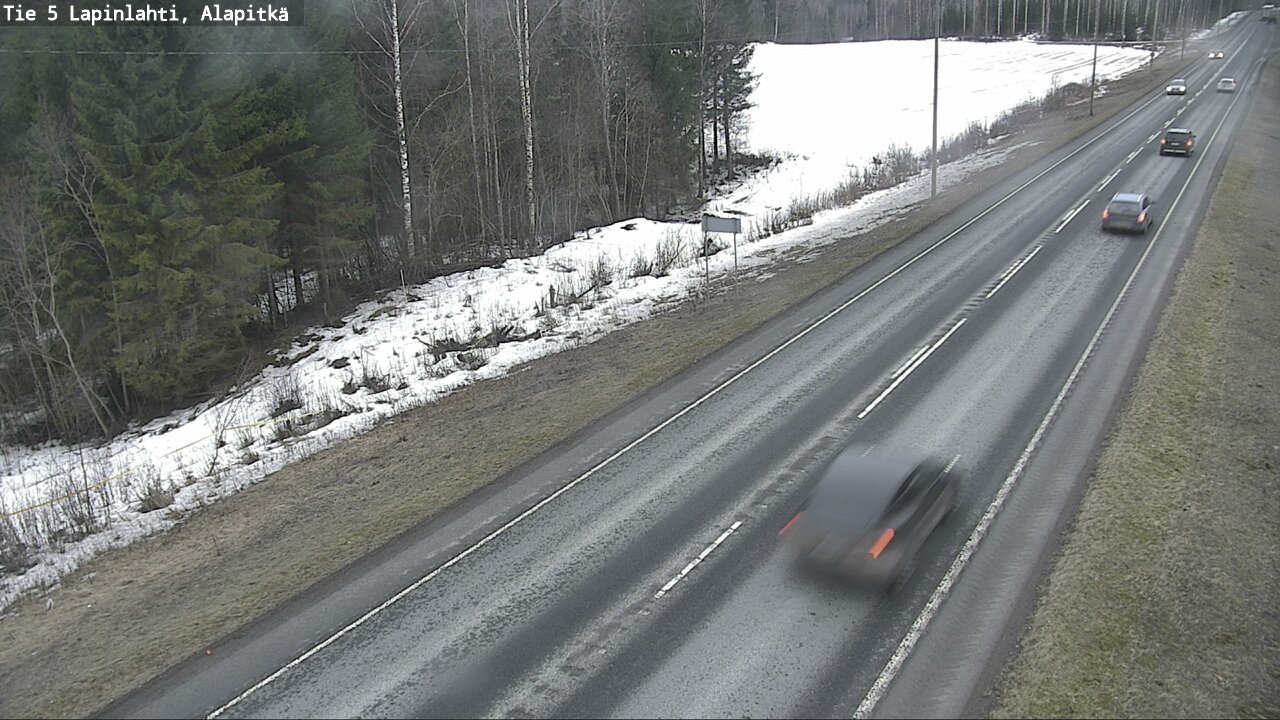 Kelikamerat Kuva Tie 5 Lapinlahti, Alapitkä, Lapinlahti, Pohjois-Savo