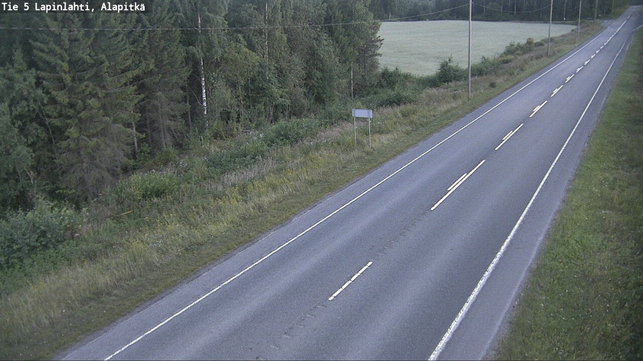 Kelikamerat Kuva Tie 5 Lapinlahti, Alapitkä, Lapinlahti, Pohjois-Savo