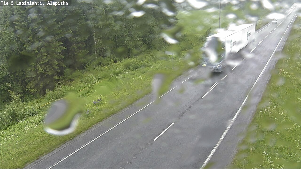 Weather Camera Image Väg 5 Lapinlax, Alapitkä, Lapinlahti, Pohjois-Savo