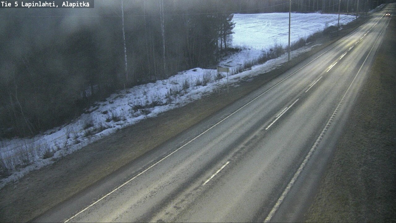 Kelikamerat Kuva Tie 5 Lapinlahti, Alapitkä, Lapinlahti, Pohjois-Savo