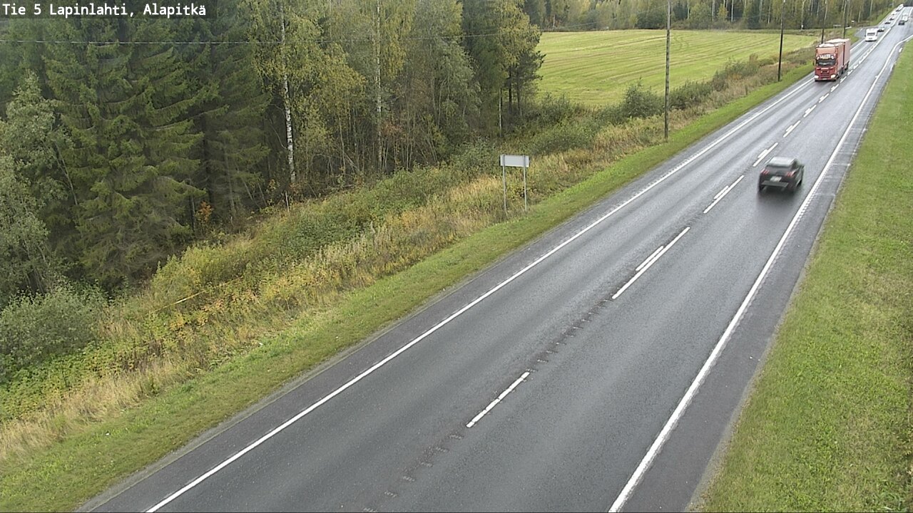 Kelikamerat Kuva Tie 5 Lapinlahti, Alapitkä, Lapinlahti, Pohjois-Savo