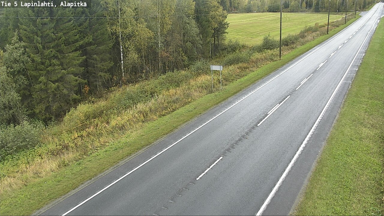 Kelikamerat Kuva Tie 5 Lapinlahti, Alapitkä, Lapinlahti, Pohjois-Savo