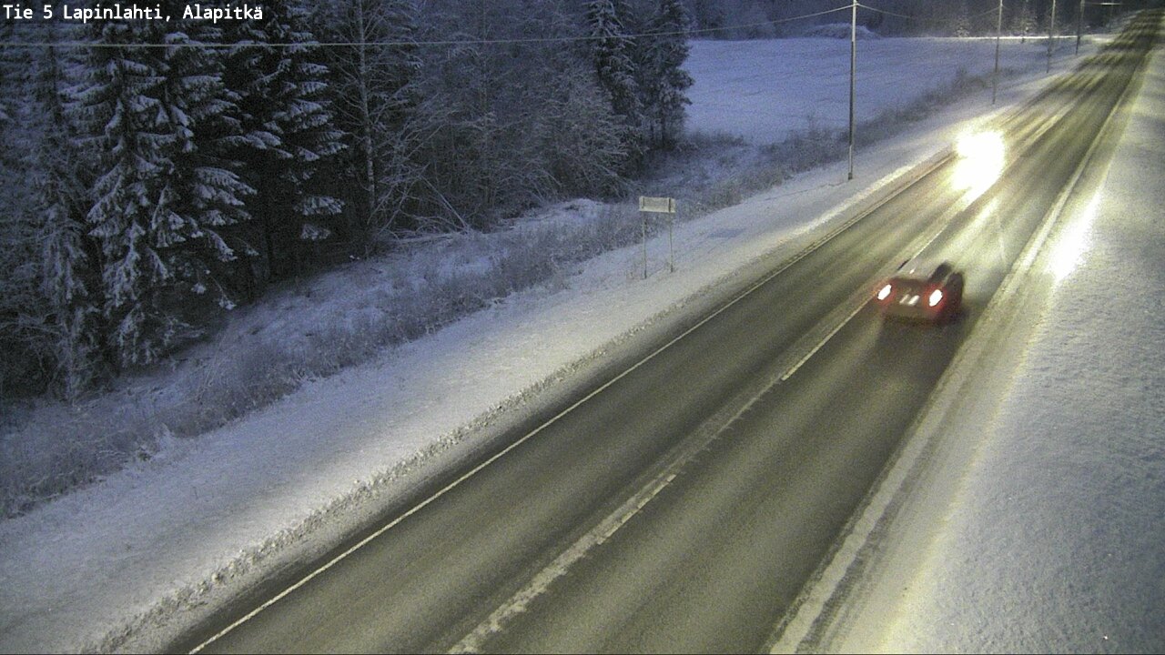 Kelikamerat Kuva Tie 5 Lapinlahti, Alapitkä, Lapinlahti, Pohjois-Savo