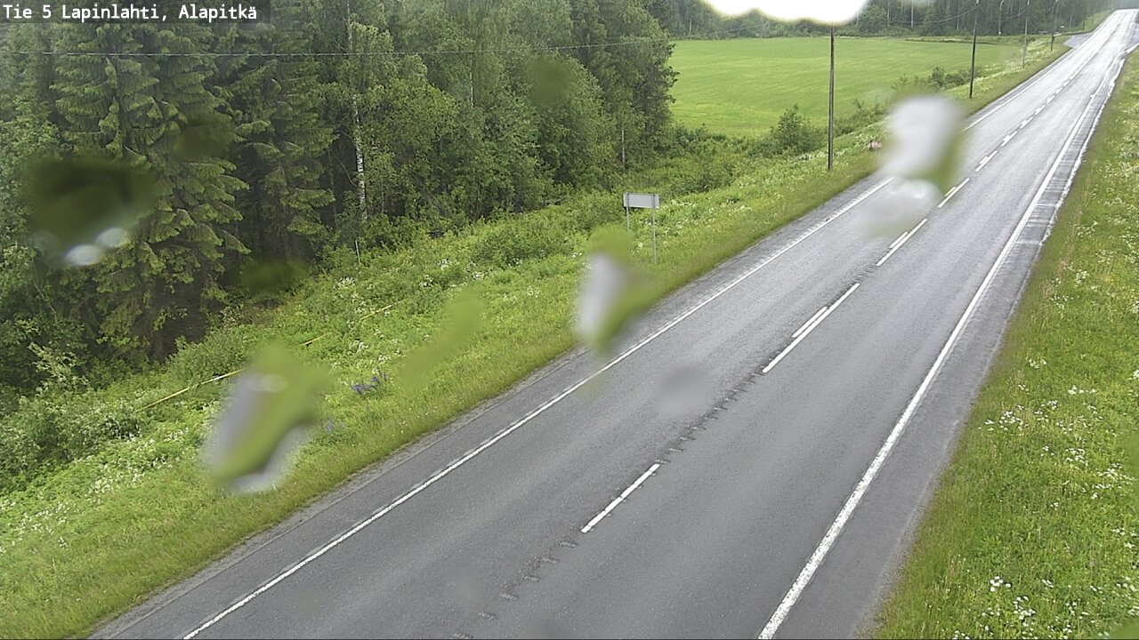 Kelikamerat Kuva Tie 5 Lapinlahti, Alapitkä, Lapinlahti, Pohjois-Savo