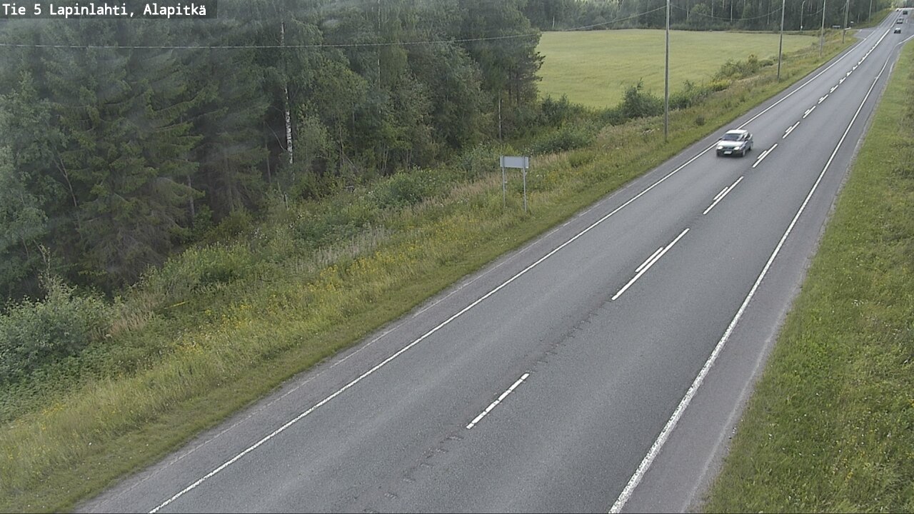Kelikamerat Kuva Tie 5 Lapinlahti, Alapitkä, Lapinlahti, Pohjois-Savo