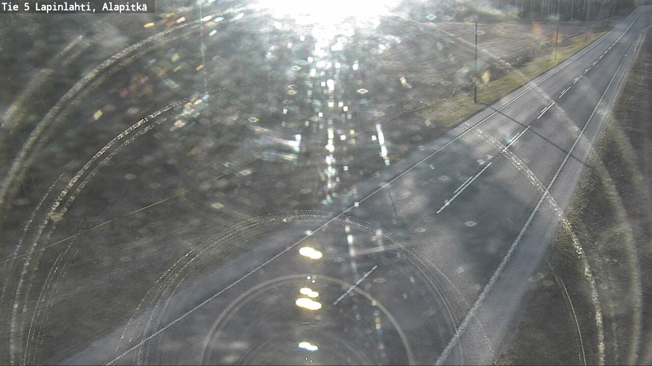 Weather Camera Image Väg 5 Lapinlax, Alapitkä, Lapinlahti, Pohjois-Savo