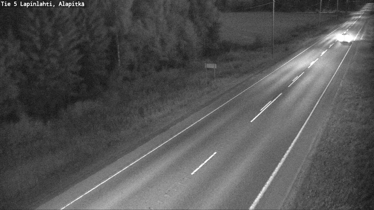Kelikamerat Kuva Tie 5 Lapinlahti, Alapitkä, Lapinlahti, Pohjois-Savo